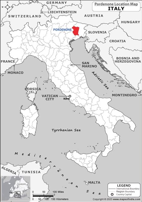 Map of Pordenone — Best attractions, restaurants, and